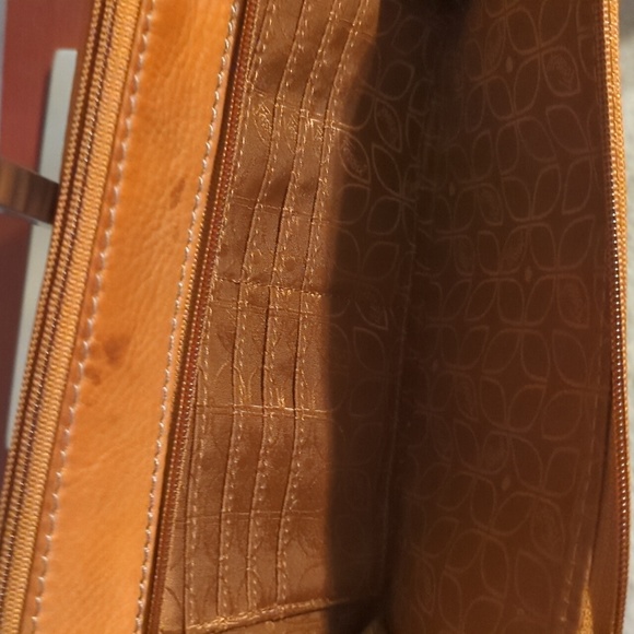 Fossil brand leather purse - Picture 4 of 11